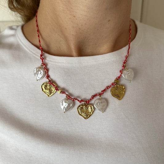 Collar Toulouse - Rojo