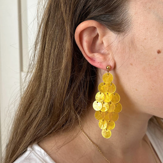Pendientes Balandra - Amarillo