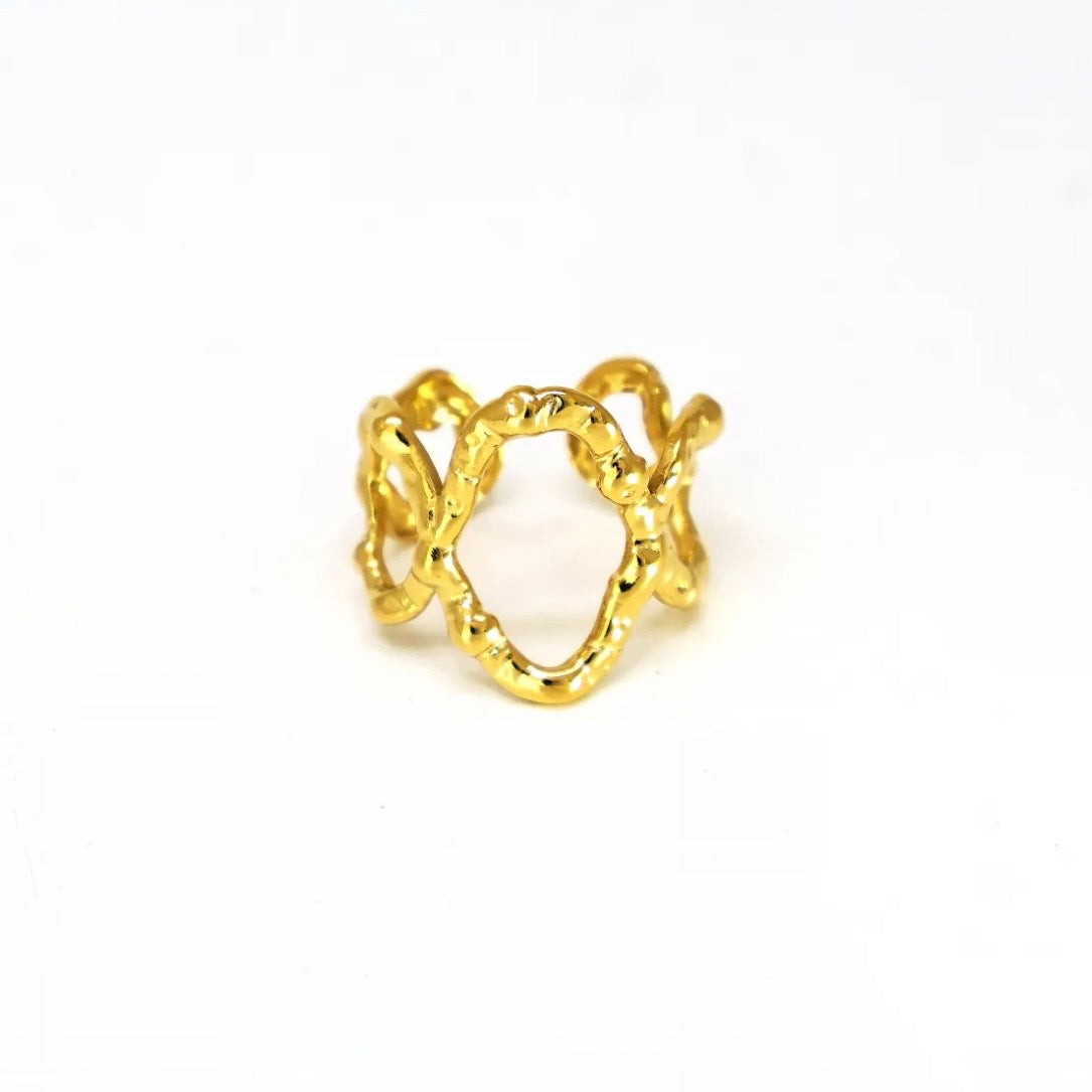 Anillo Korai - Gold