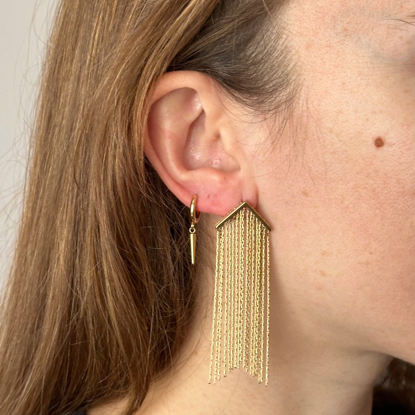 Pendientes Arrow - Gold